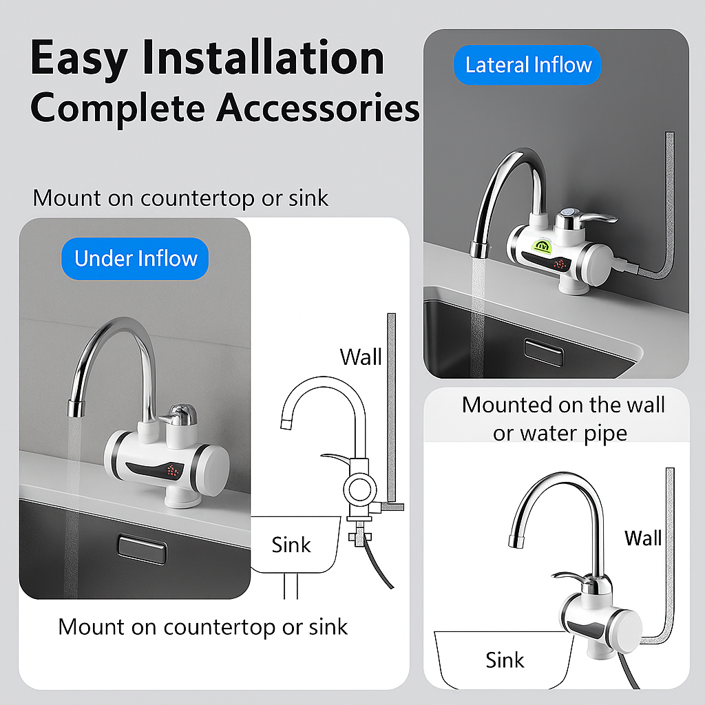 Instant Electric Heating Tap ( Tap Geyser )