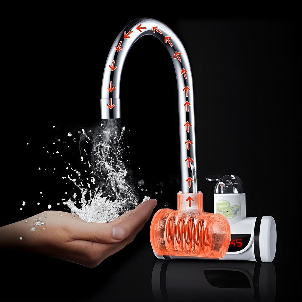 Instant Electric Heating Tap ( Tap Geyser )